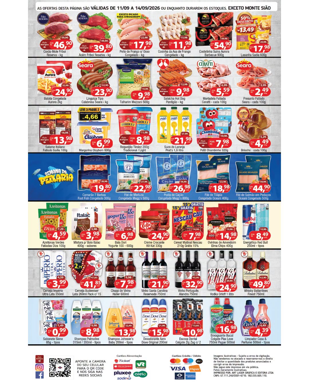 União Supermercados tem ofertas até a segunda-feira